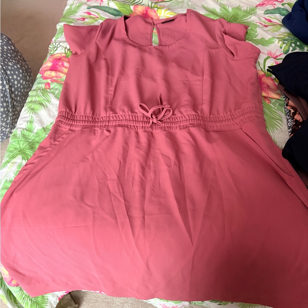 32 Degrees Dusty Rose Midi Dress